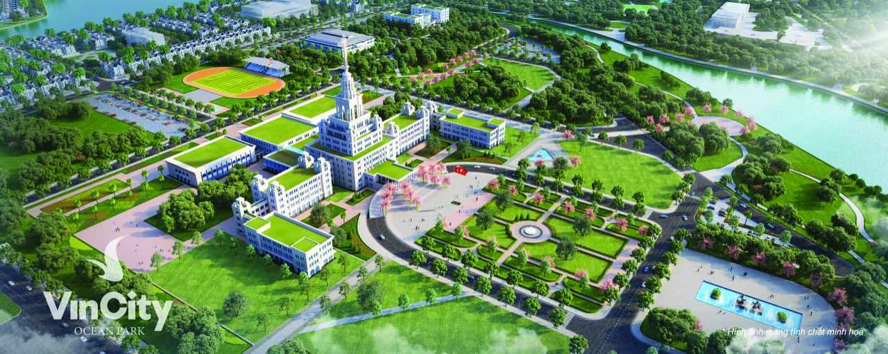 Phối cảnh trường Đại học VinUni