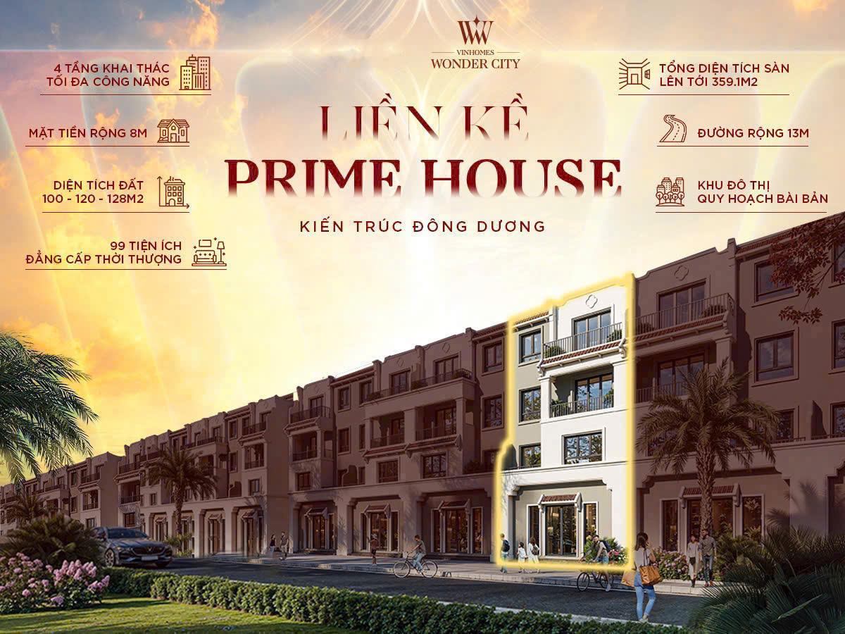 thiết kế mặt ngoài liền kề Vinhomes Đan Phượng