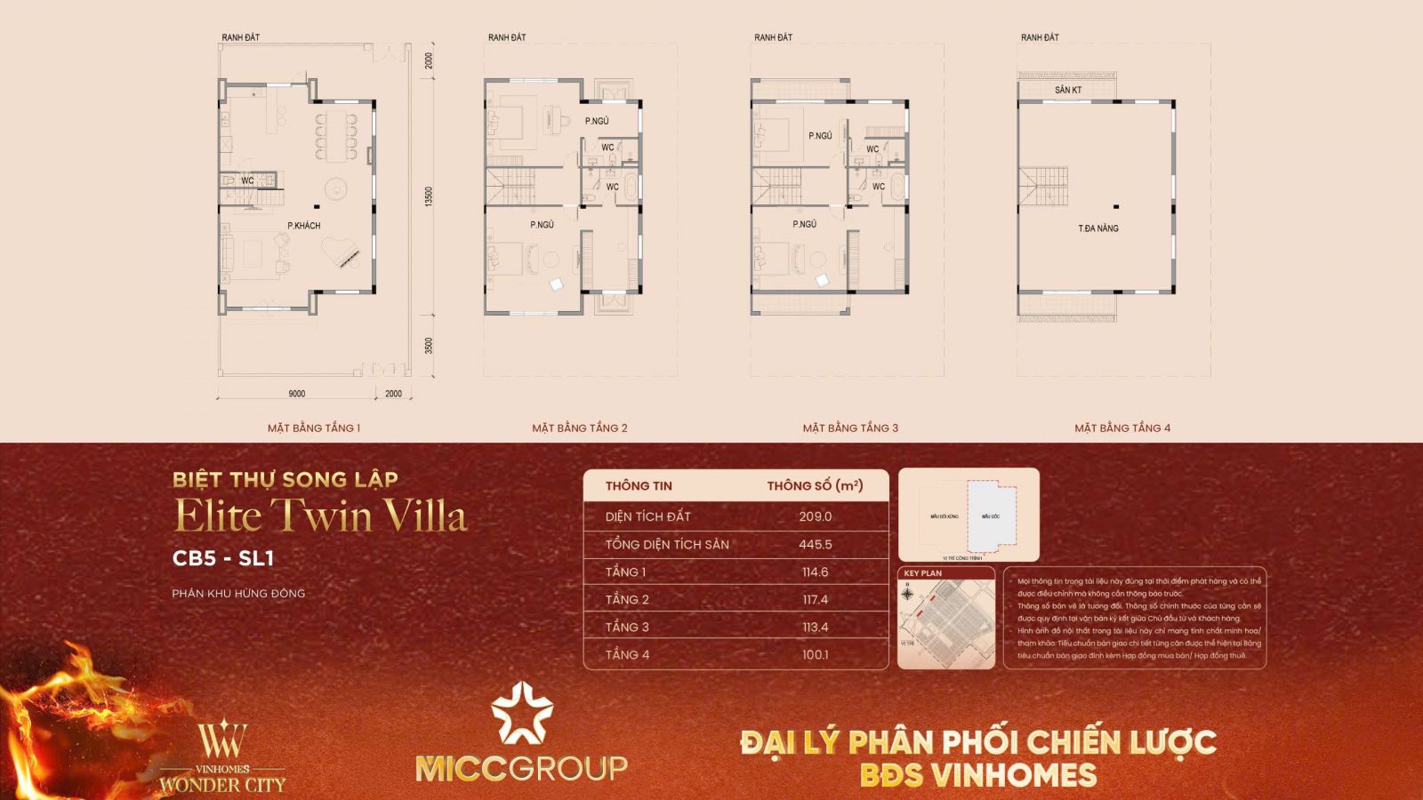 thiết kế biệt thự hừng đông vinhomes đan phượng