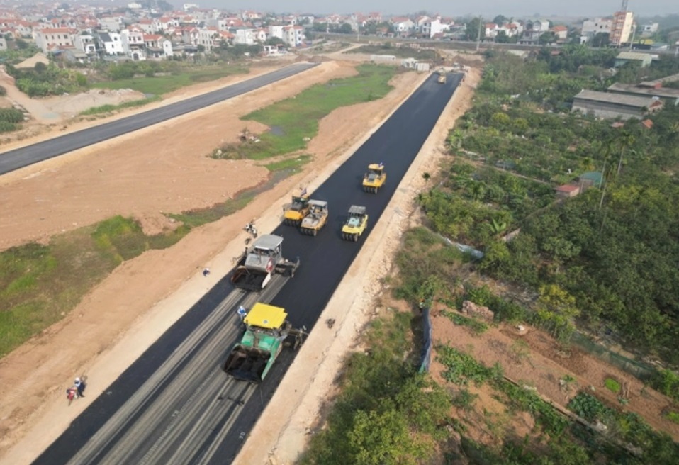 tiến độ vành đai 4 trong năm 2025