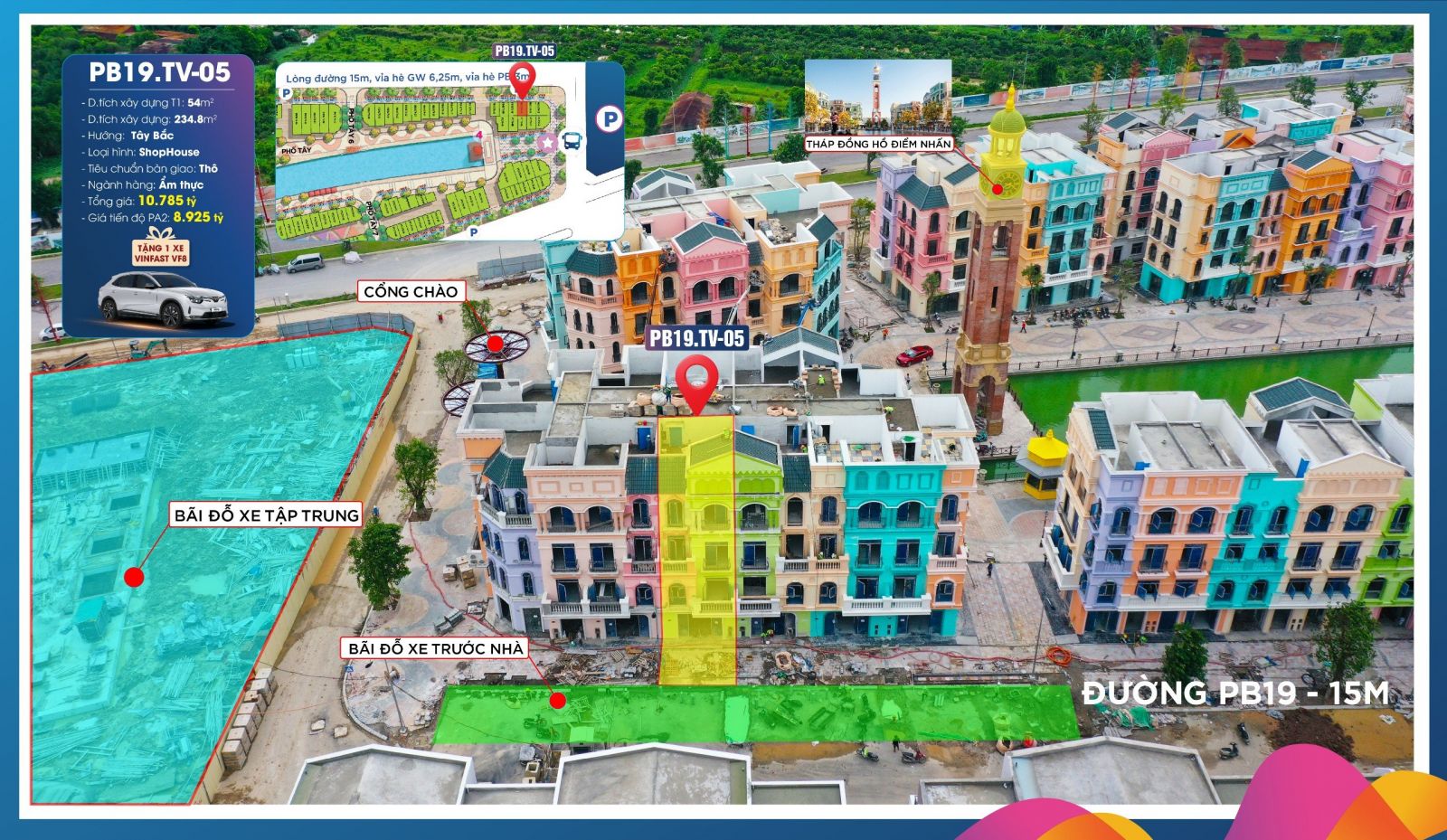 Bán Shop Grand World Hà Nội giá chủ đầu tư