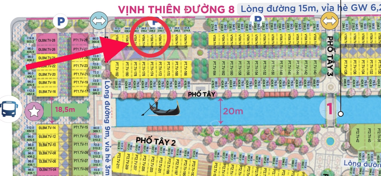 shop Grand World Venice phố ẩm thực