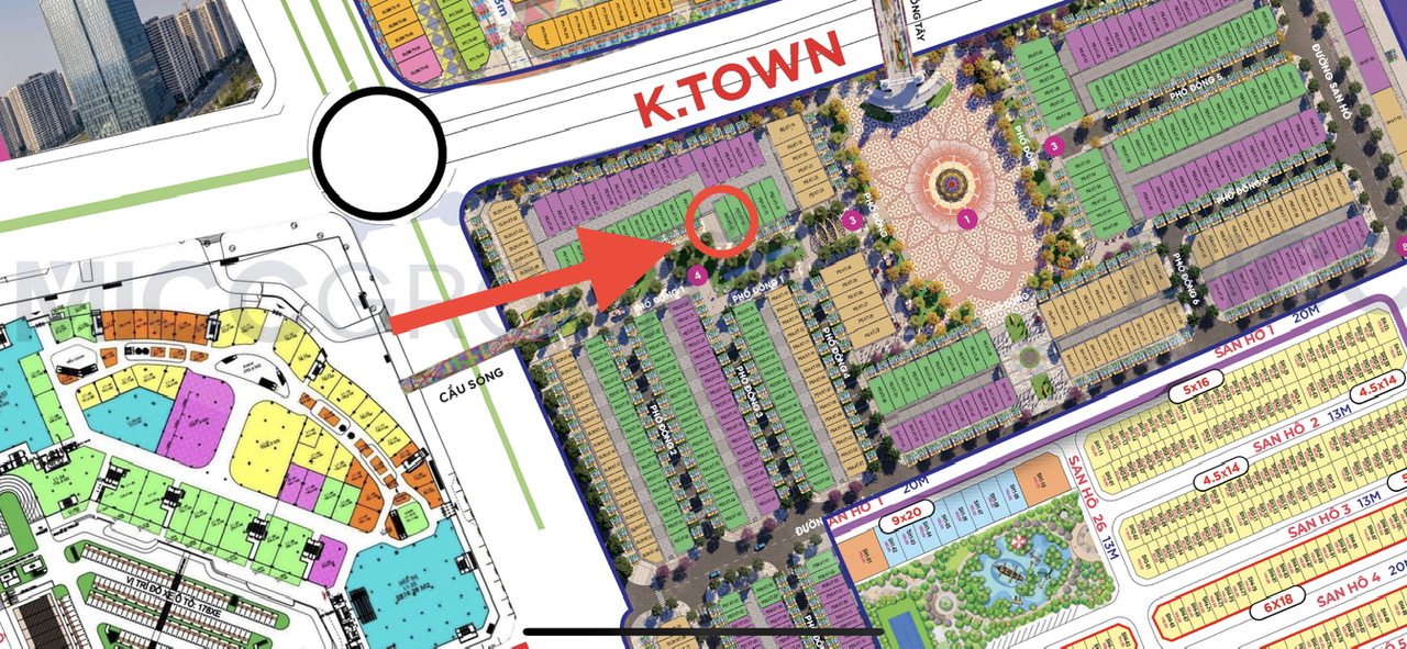 Shop K-Town Grand World góc