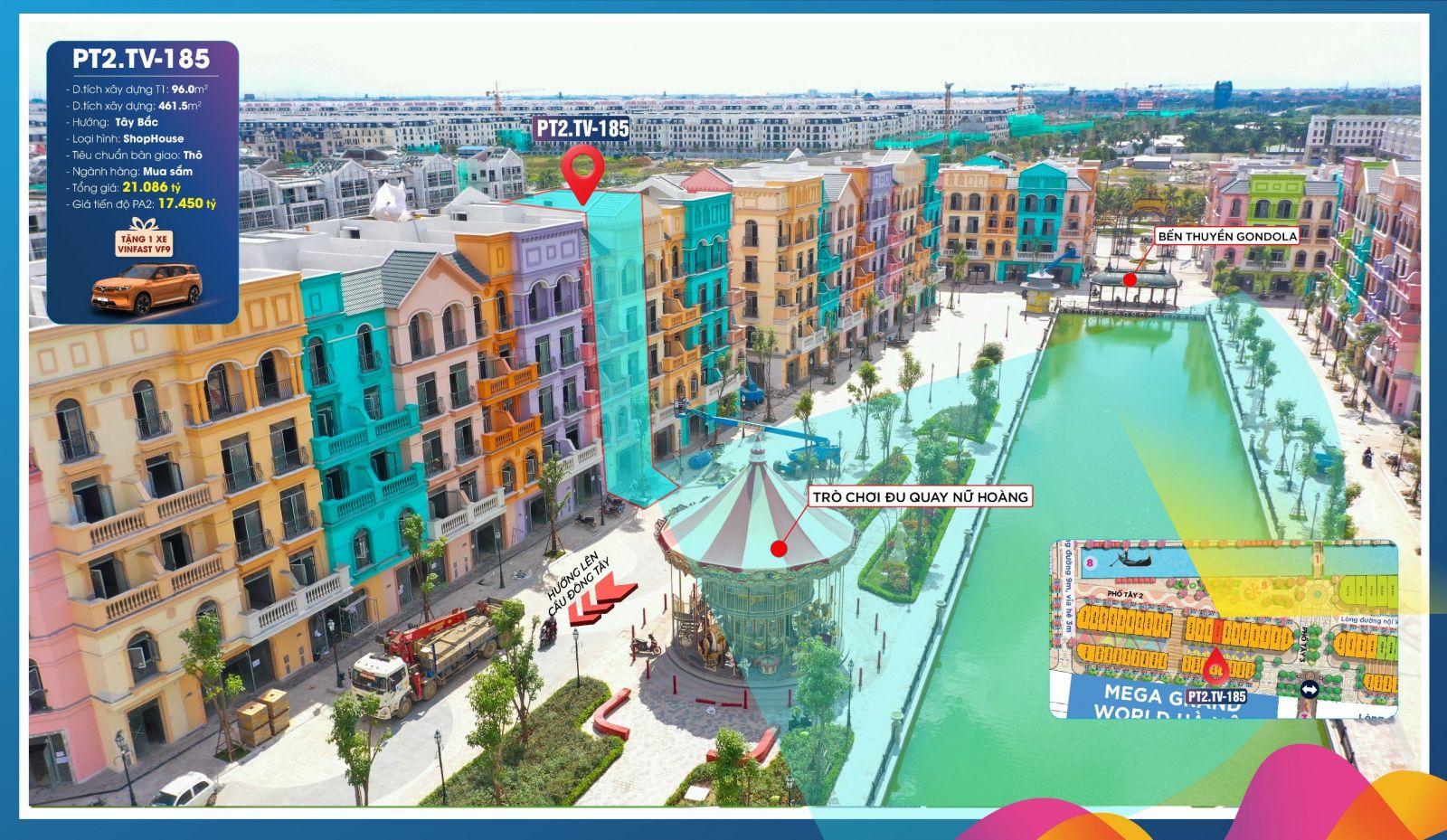 Bán shop grand world hà nội giá chủ đầu tư