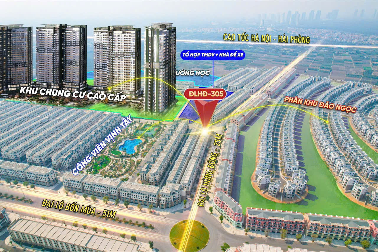 Shophouse đại lộ hừng đông
