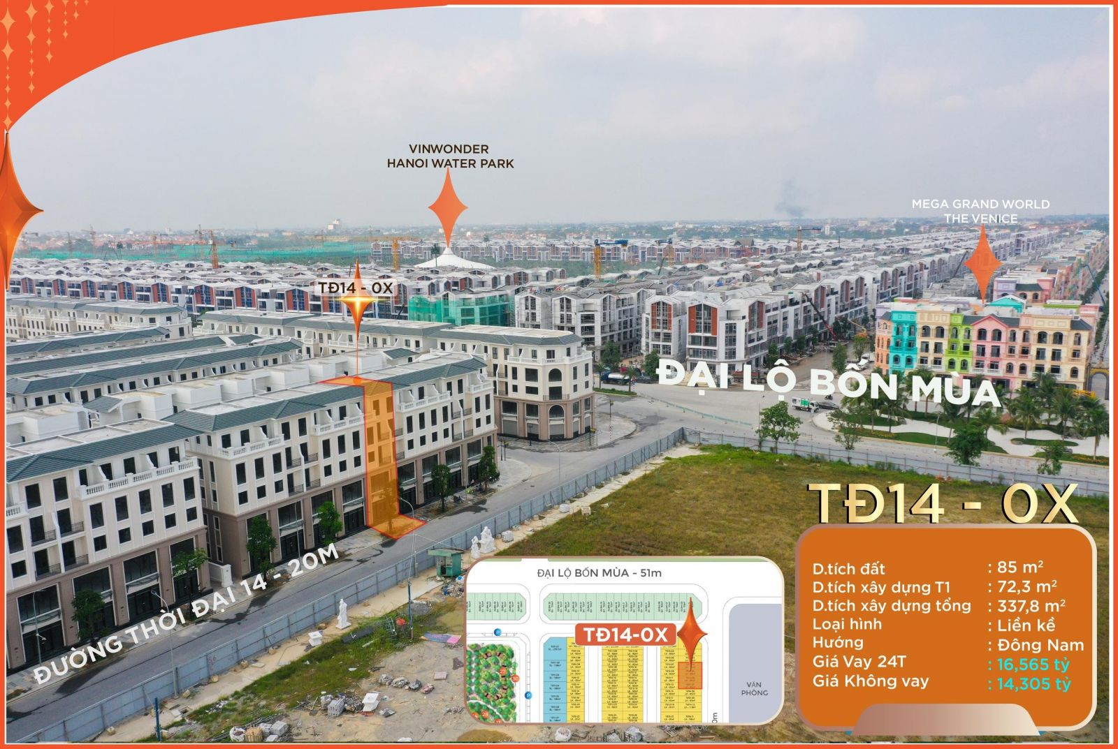 bán shophouse thời đại 14 vinhomes ocean park 3