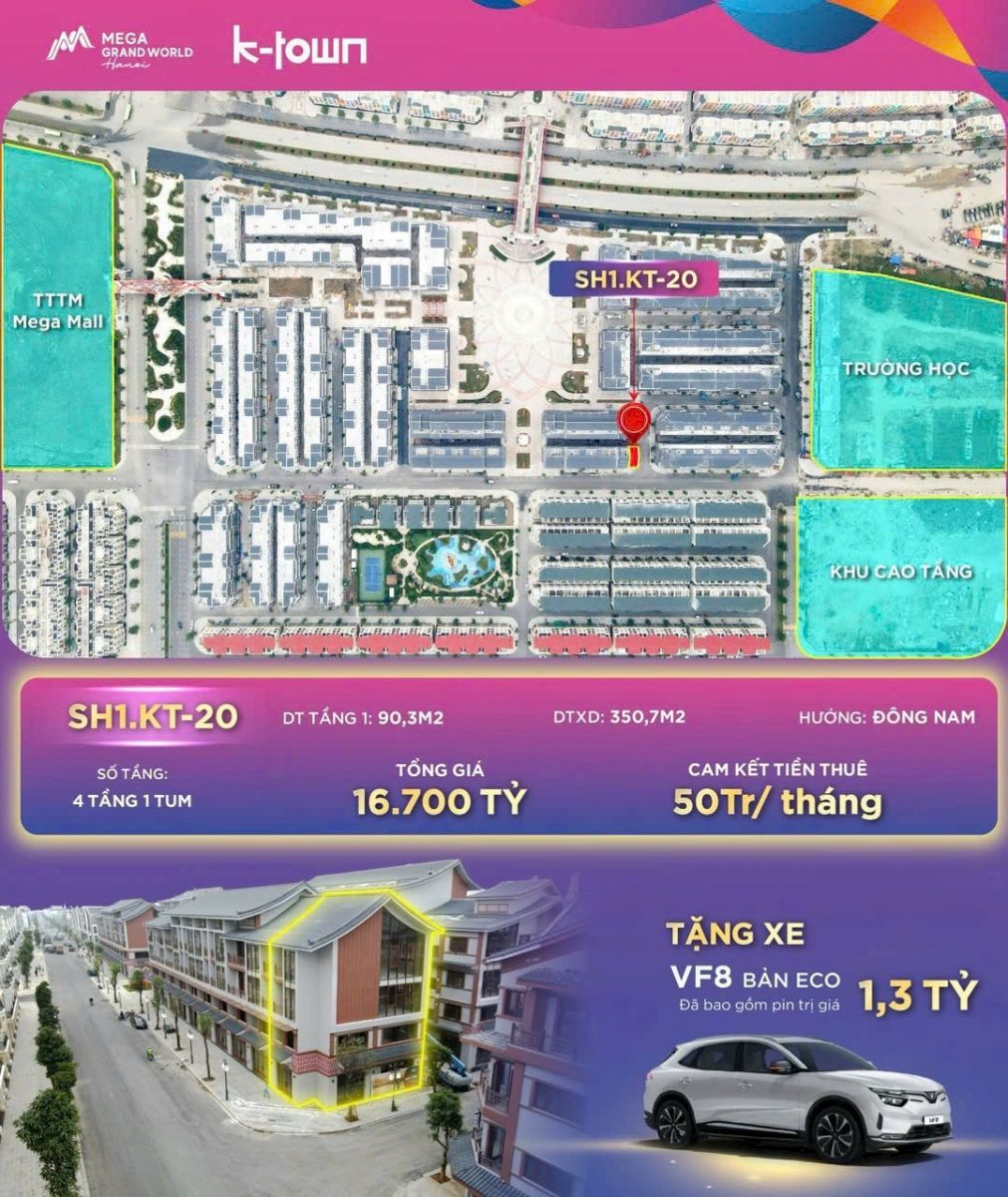 Shop K-Town Grand World góc