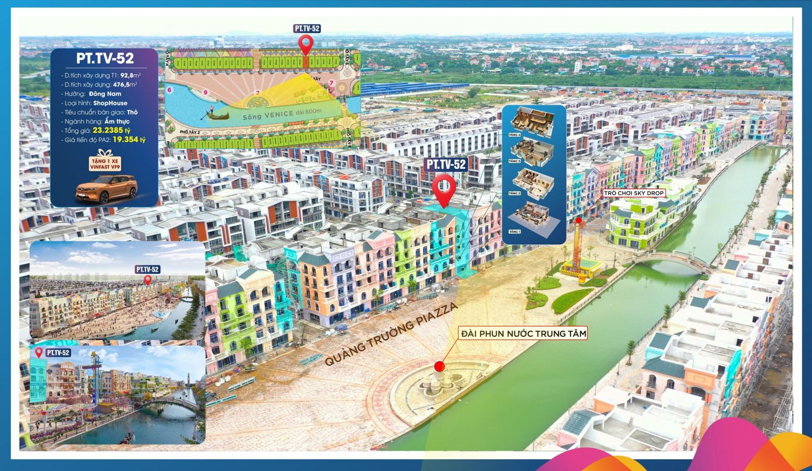 Shop Quảng Trường Grand World Hà Nội