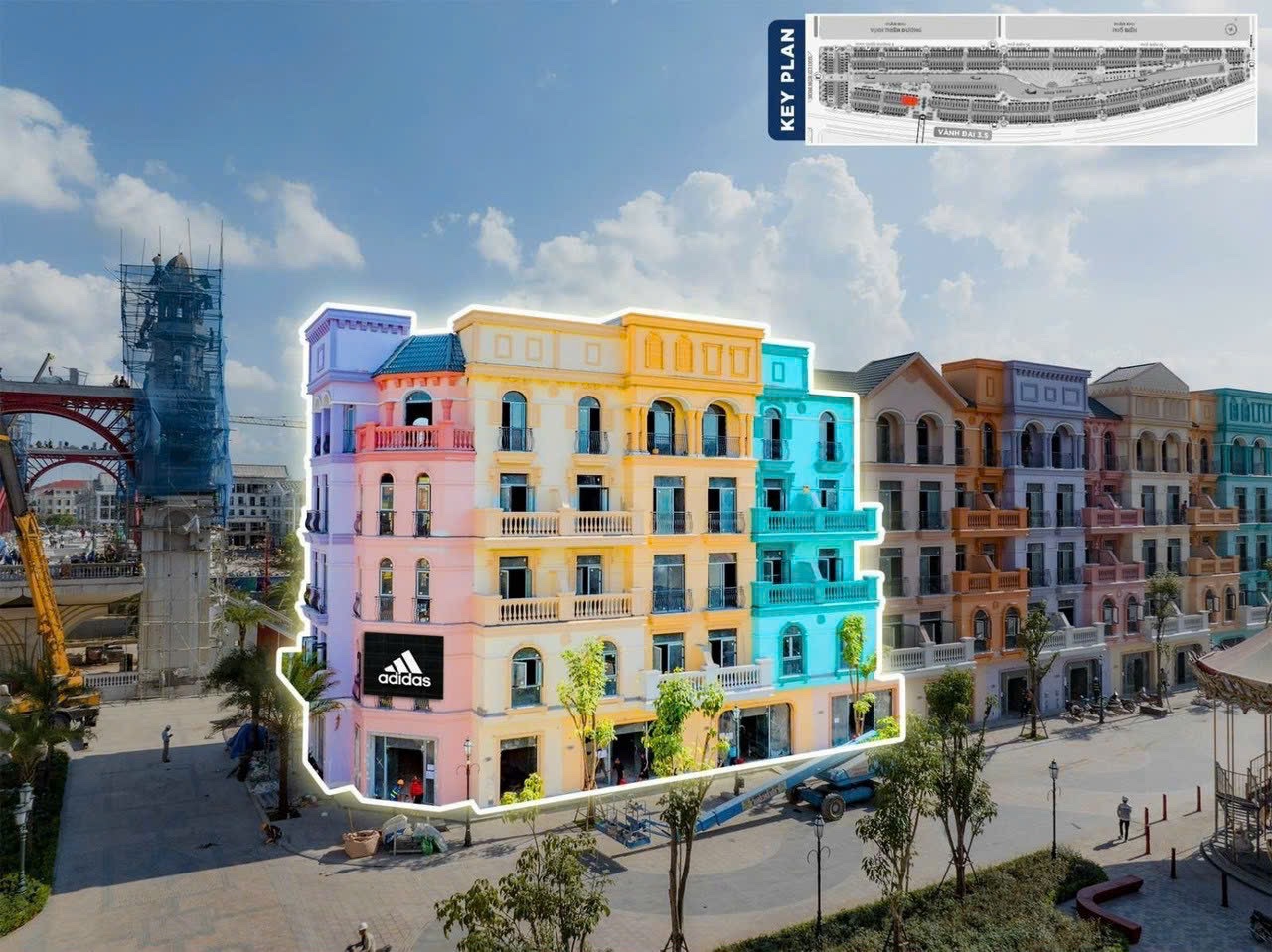 Shop định vị ngành hàng mua sắm The Venice Grand World Hà Nội