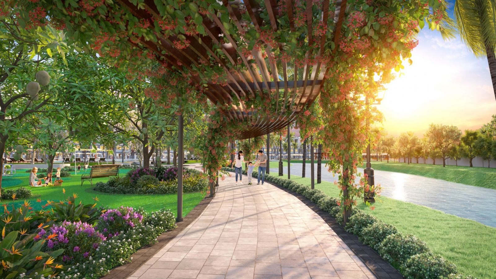 Công viên phân khu Hải Đăng Vinhomes Ocean Park 3