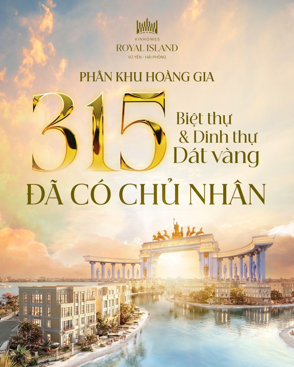 bán biệt thự hoàng gia vinhomes vũ yên
