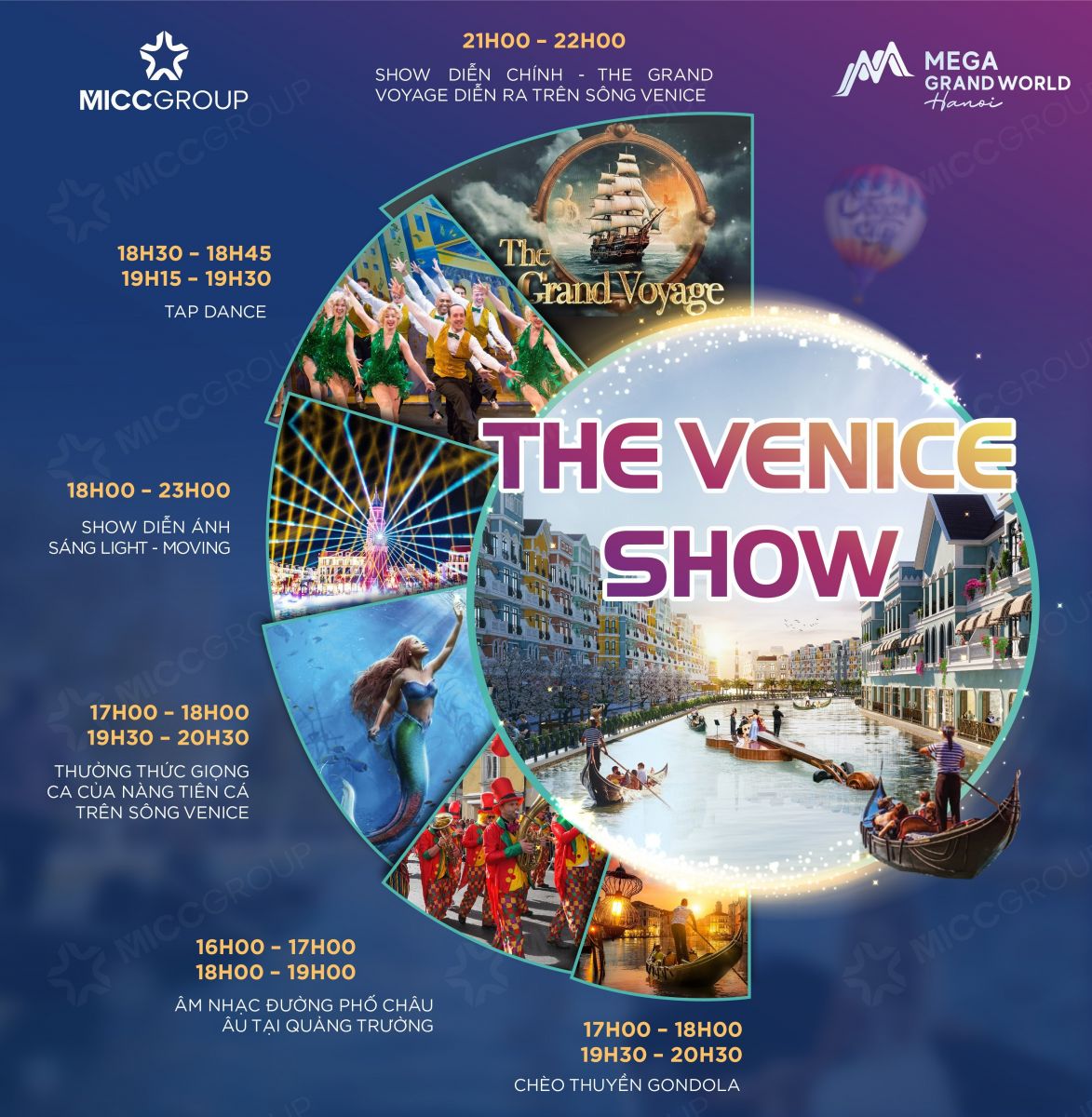 SHOW DIỄN GRAND WORLD HÀ NỘI