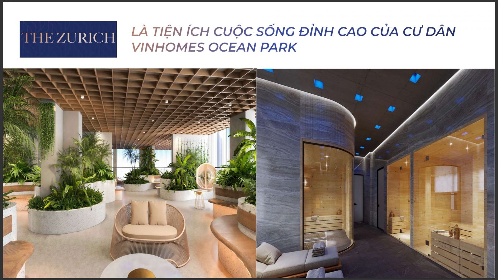 tiện ích căn hộ chung cư The Zurich 