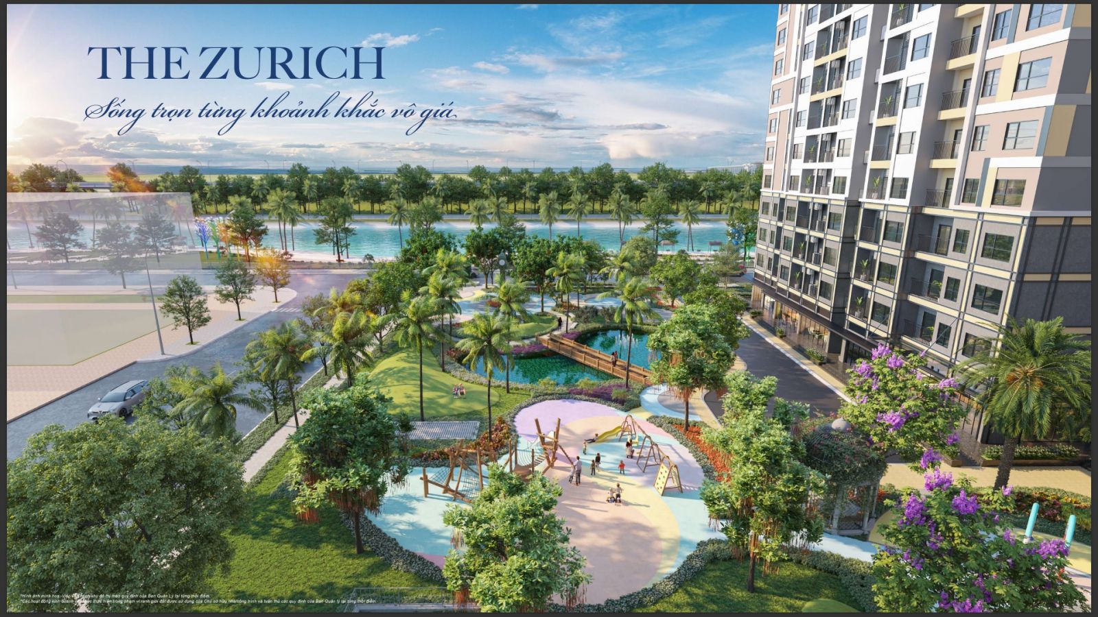 tiện ích căn hộ chung cư The Zurich 