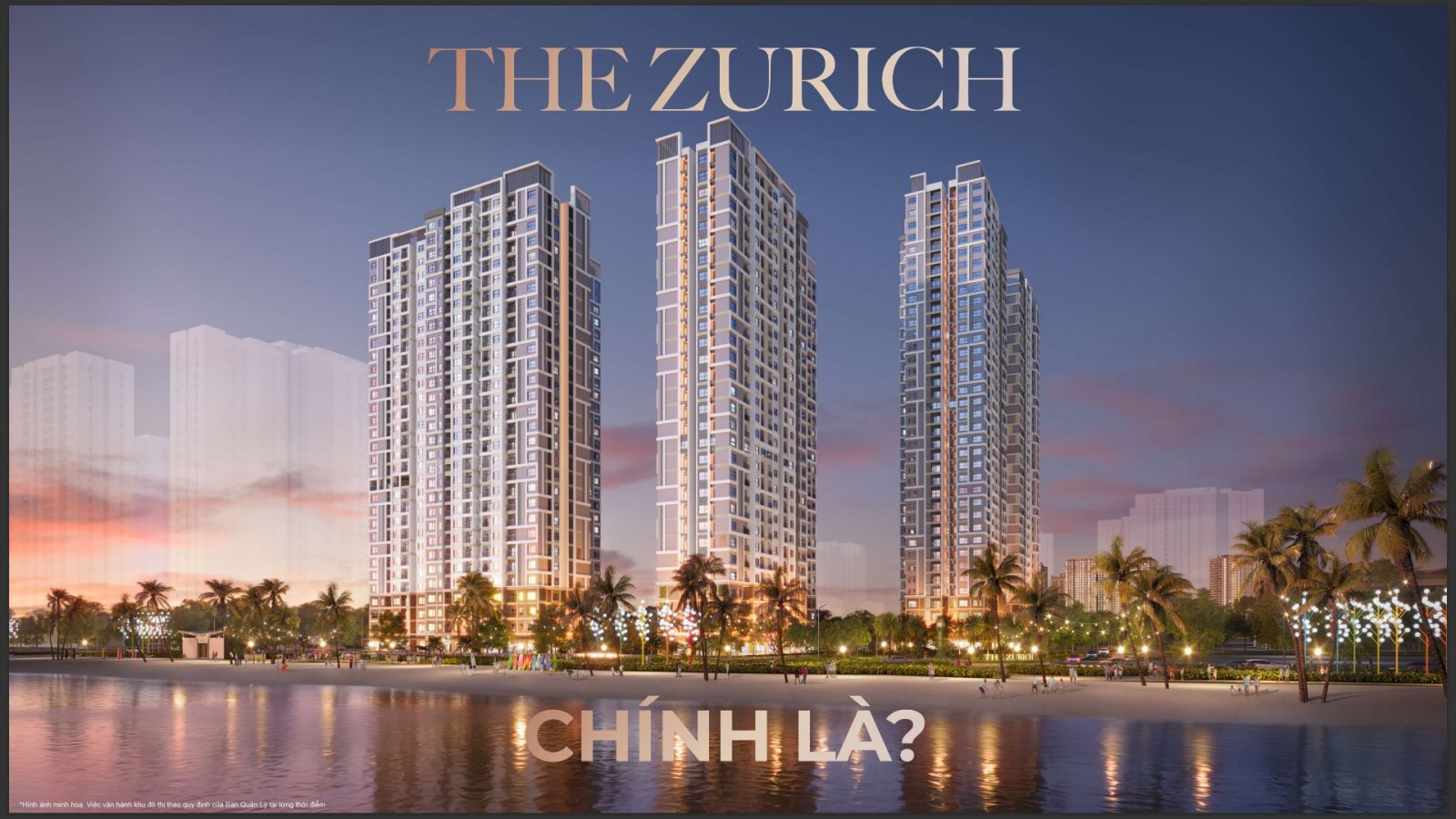 tiện ích căn hộ chung cư The Zurich 