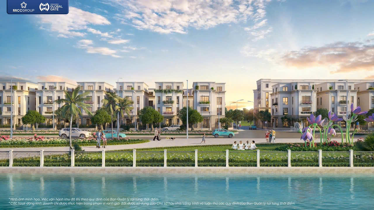 biệt thự mặt hồ VInhomes Cổ loa