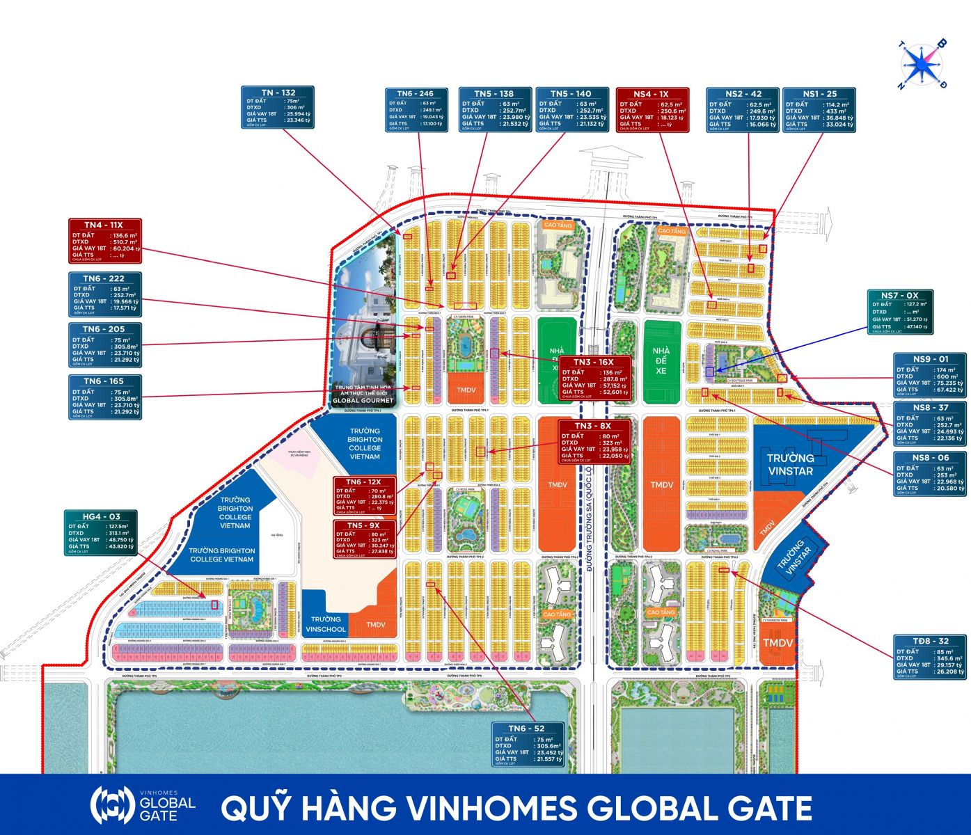 chuyển nhượng liền kề thịnh vượng vinhomes cổ loa